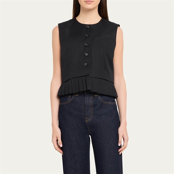 Sea New York Angelina Suiting Vest, Sort